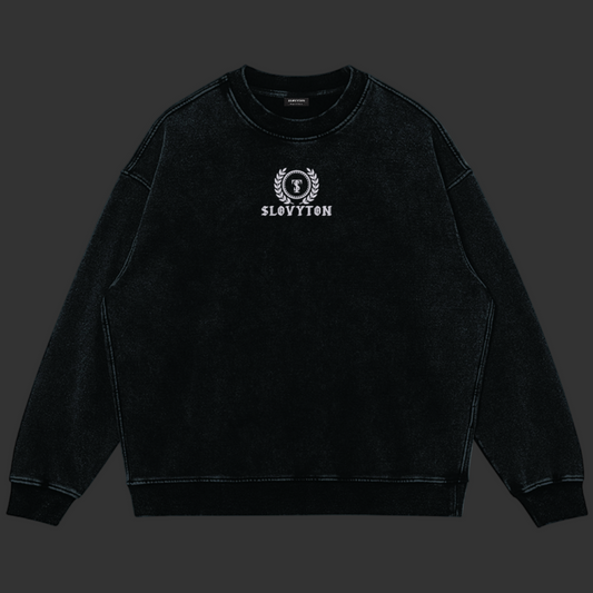 SLOVYTON® Oversized Faded Sweatshirt – Blessed With Style