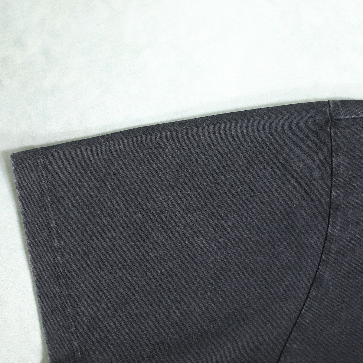 T-SHIRT OVERSIZED SNOW-WASH BLACK