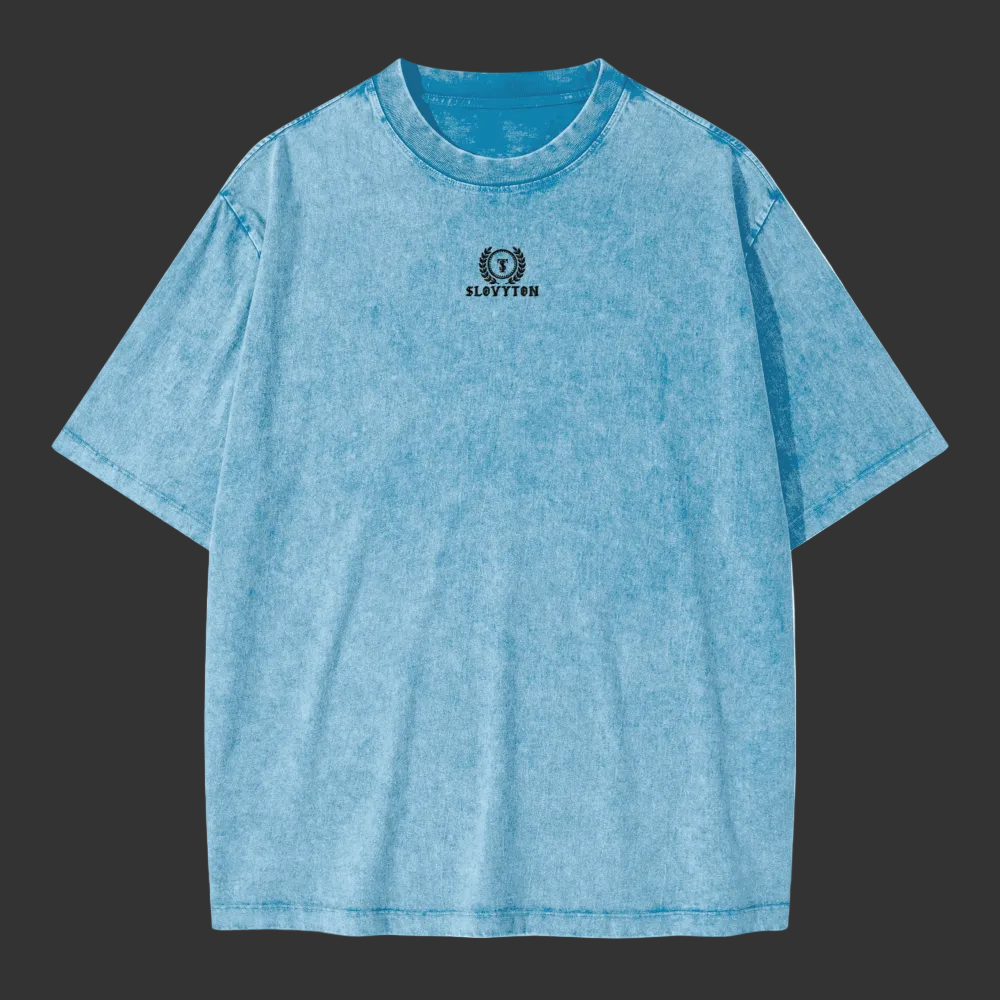 Unisex Oversized Snow Wash T-shirt(285GSM)