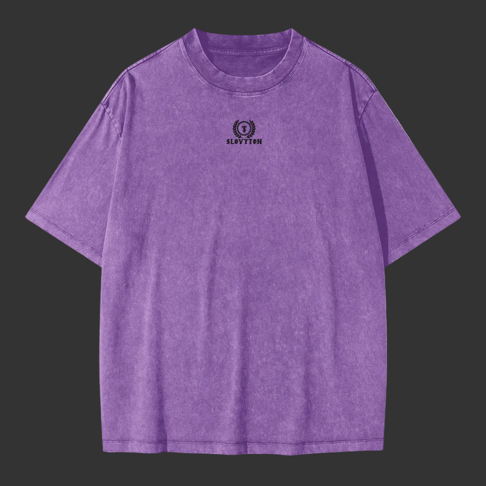 Unisex Oversized Snow Wash T-shirt(285GSM)