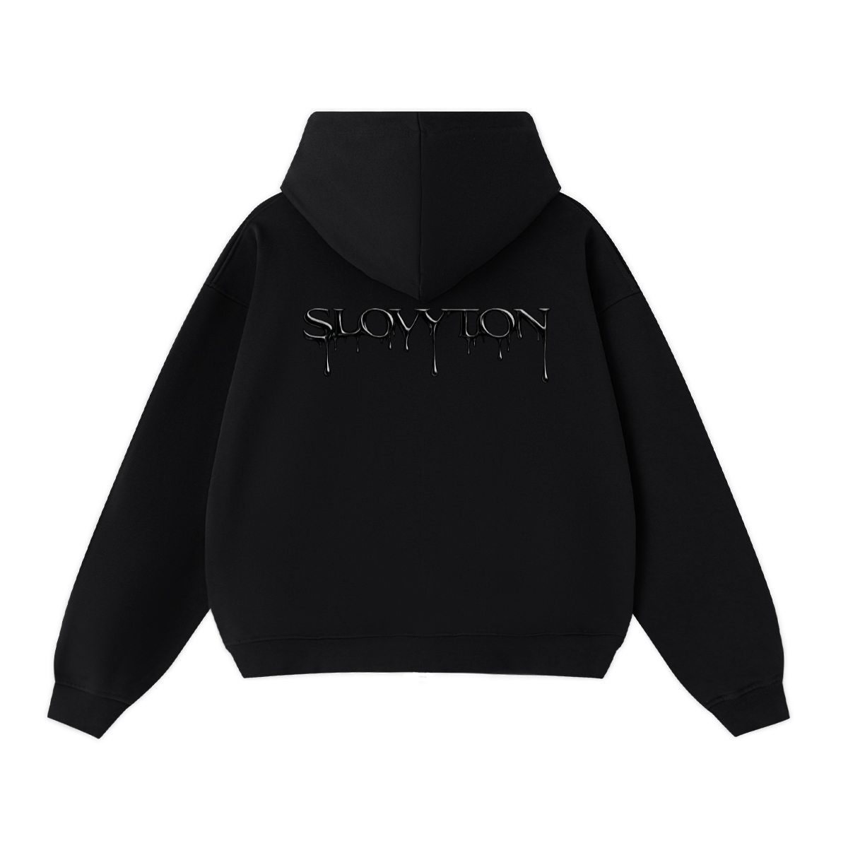 SLOVYTON Unisex Cropped Double-Zip Hoodie (460 GSM)