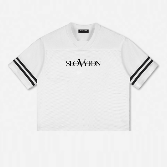 SLOVYTON Vintage V-Neck Oversized T-Shirt – 240 GSM