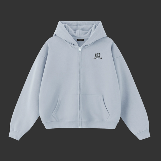 SLOVYTON Unisex Cropped Double-Zip Hoodie (460 GSM)