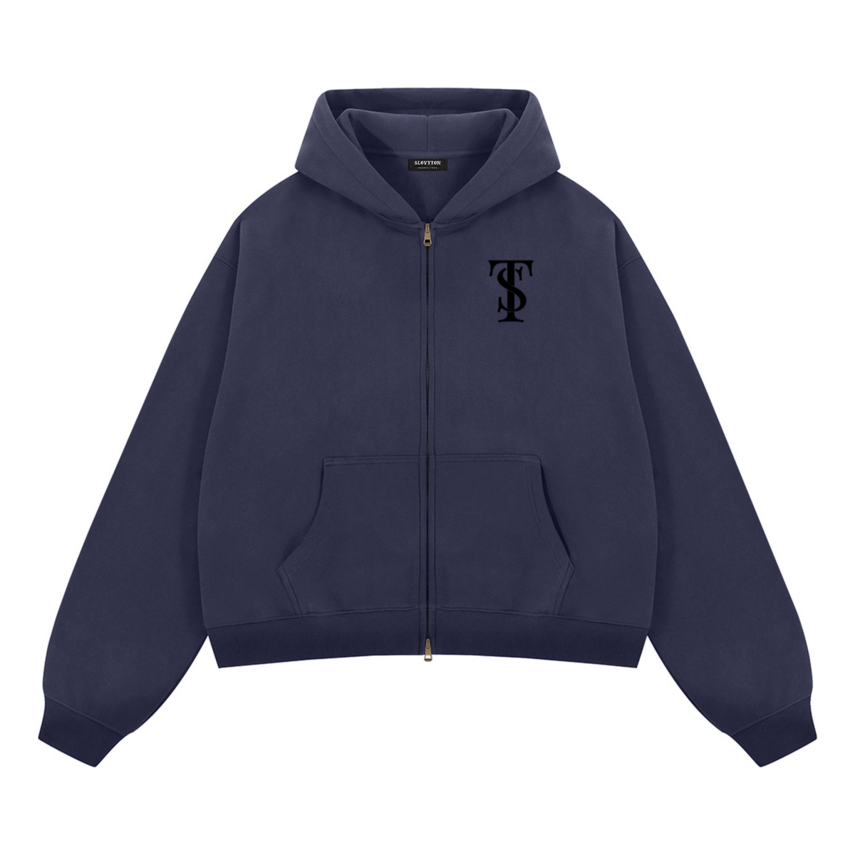 BOXY ZIP HOODIE