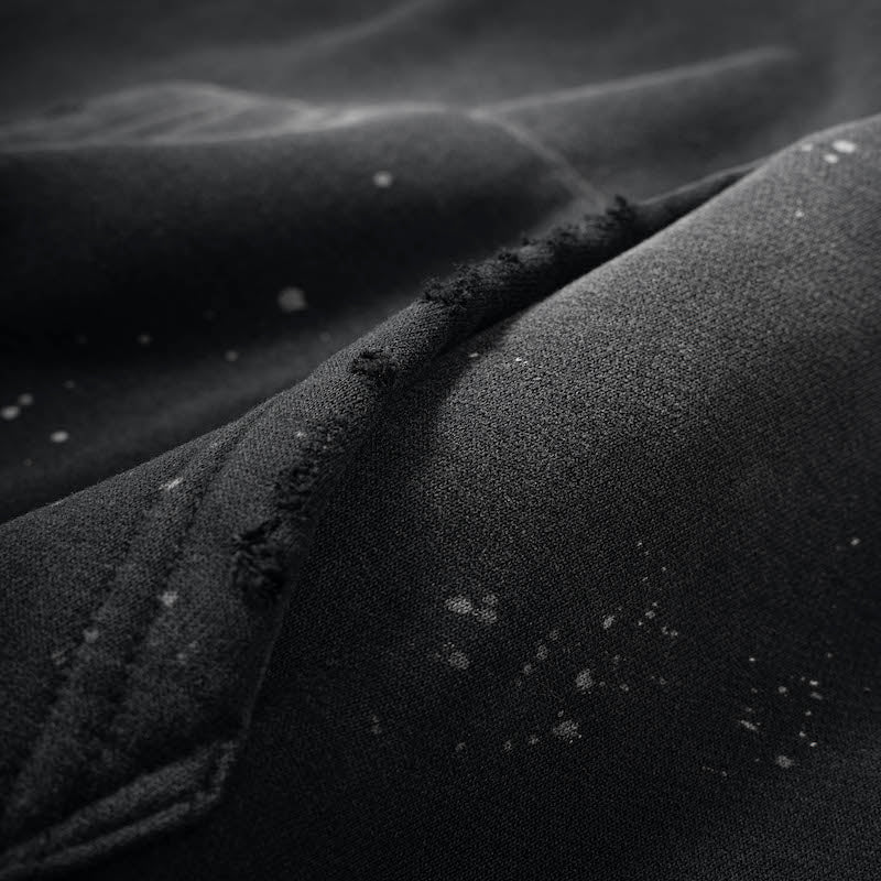 SLOVYTON Vintage Wash Frayed Hoodie